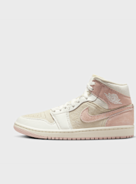 Jordan, Air Jordan 1 Mid SE summit white/blue chill-black, white, Image 1 of 8