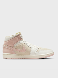 Jordan, Air Jordan 1 Mid SE summit white/blue chill-black, white, Image 2 of 8