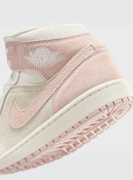 Jordan, Air Jordan 1 Mid SE summit white/blue chill-black, white, Image 8 of 8