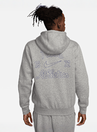 Nike, Club Basketball Fullzip Pullover Hoodie Varsity, grijs, Afbeelding 2 van 5