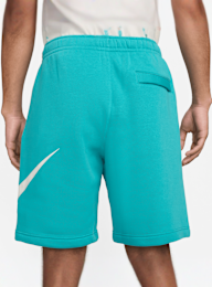 Nike, Sportswear Club Graphic Shorts, turquoise, Image 2 of 7