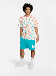 Nike, Sportswear Club Graphic Shorts, turquoise, Image 7 of 7