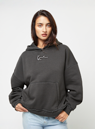 Karl Kani, Small Signature Washed Oversized Hoodie, grey, Image 1 of 5