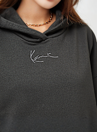 Karl Kani, Small Signature Washed Oversized Hoodie, grey, Image 3 of 5