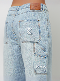 Karl Kani, Og Baggy Workwear Denim, blue, Image 4 of 5