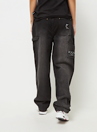 Karl Kani, OG Baggy Workwear Denim vintage, black, Image 2 of 5