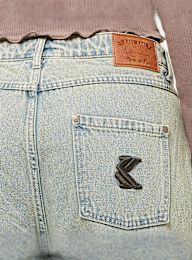 Karl Kani, OG Five Pocket Straight Leg Gradient Denim, blue, Image 4 of 5