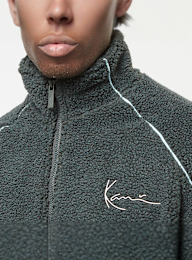 Karl Kani, Metal Signature Teddy Jacket, grey, Image 3 of 4