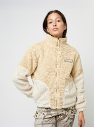 Karl Kani, Sport Patch Teddy Block Trackjacket, beige, Image 1 of 4