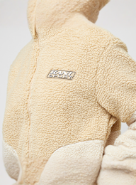 Karl Kani, Sport Patch Teddy Block Trackjacket, beige, Image 3 of 4