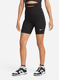 Nike, Sportswear Classics High-Rise 8in Biker-Shorts, black, Image 1 of 5