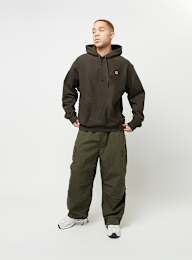 Carhartt WIP, Hooded American Script Sweatshirt, brown, Image 4 of 4
