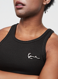 Karl Kani, Chest Signature Essential Waffle Tanktop, black, Image 3 of 4