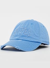 SNIPES, College Logo Washed Baseball Cap, blauw, Afbeelding 1 van 4