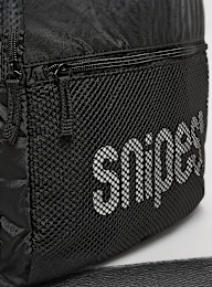 SNIPES, Medium Basic Logo Mesh Pocket Backpack, black, Image 4 of 6