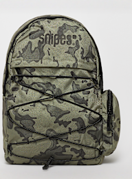 SNIPES, Medium Basic Logo Drawstring Skate Backpack, camouflage, Image 1 of 6
