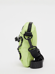 SNIPES, Rubber Badge Basic Logo Drawstring Mobile Bag, green, Image 2 of 4