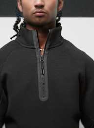 Nike, Tech Fleece High Zip Top, grijs, Afbeelding 3 van 6