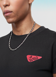 New Balance, 9060 Sole Print Long Sleeve T-Shirt, czarny, Obraz 3 z 6