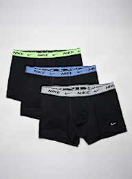 Nike, 3 PACK - Everyday Cotton Stretch Trunk, zwart, Afbeelding 1 van 2