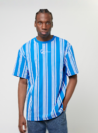 Karl Kani, Small Signature Striped Tee, niebieski, Obraz 1 z 4