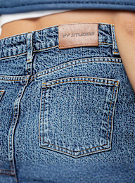 2Y STUDIOS, Grian Skirt, blue, Image 6 of 7