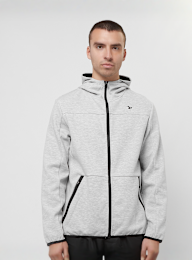 Capacité, Sporttech Zip Hoodie, grijs, Afbeelding 1 van 4