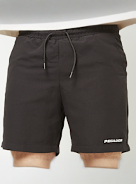 Pegador, Logo Swim Shorts, black, Image 3 of 5