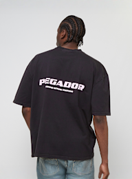 Pegador, Coline Logo Oversized Tee Vintage, zwart, Afbeelding 1 van 5
