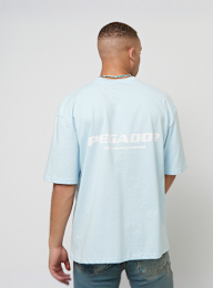 Pegador, Colne Logo Oversized Tee, blauw, Afbeelding 1 van 5