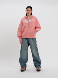 Low Lights Studios, Shutter Zip Hoodie, light pink, Image 4 of 4