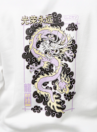 Mister Tee, Glory Dragon V2 Hoody, white, Image 4 of 5