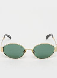 Karl Kani, Ovalförmige Sonnenbrille, gold, Image 1 of 5