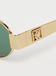 Karl Kani, Ovalförmige Sonnenbrille, gold, Image 3 of 5