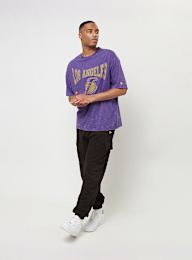 New Era, NBA Washed Oversized Tee Los Angeles Lakers, purple, Image 5 of 5