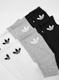 adidas Originals, 6 PACK - Solid Crew Socks, multi-colour, Image 2 of 2