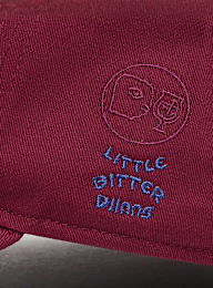 DJINNS, Dad Cap Bitter, czerwony, Obraz 4 z 4