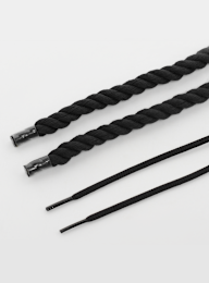 BAGGY, Rope Laces 10mm Set 100cm, black, Image 2 of 2