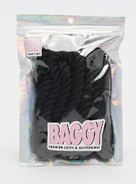 BAGGY, Rope Laces 14mm Set 120cm, black, Image 1 of 2