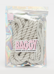 BAGGY, Rope Laces 14mm Set 120cm, grijs, Afbeelding 1 van 2