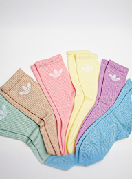 adidas Originals, 6 PACK - Trefoil Cushion Crew Socks, multicolor, Afbeelding 2 van 2