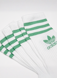 adidas Originals, Skarpety Crew adicolor (3 Pack), biały, Obraz 2 z 2