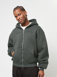 Karl Kani, Autograph Heavy Sweat OS Ziphoodie, grey, Image 1 of 4