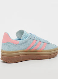adidas Originals, Gazelle Bold (GS), blue, Image 3 of 5