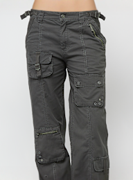 Karl Kani, Signature Straight Cargo Pants, szary, Obraz 3 z 5