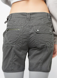 Karl Kani, Signature Straight Cargo Pants, szary, Obraz 4 z 5