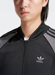 adidas Originals, Superstar Tracktop, black, Image 3 of 5