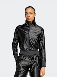 adidas Originals, Firebird Tracktop, black, Image 1 of 5