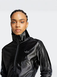 adidas Originals, Firebird Tracktop, black, Image 3 of 5