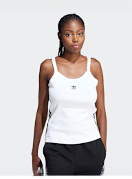 adidas Originals, 3-Stripes Tanktop, biały, Obraz 1 z 4
